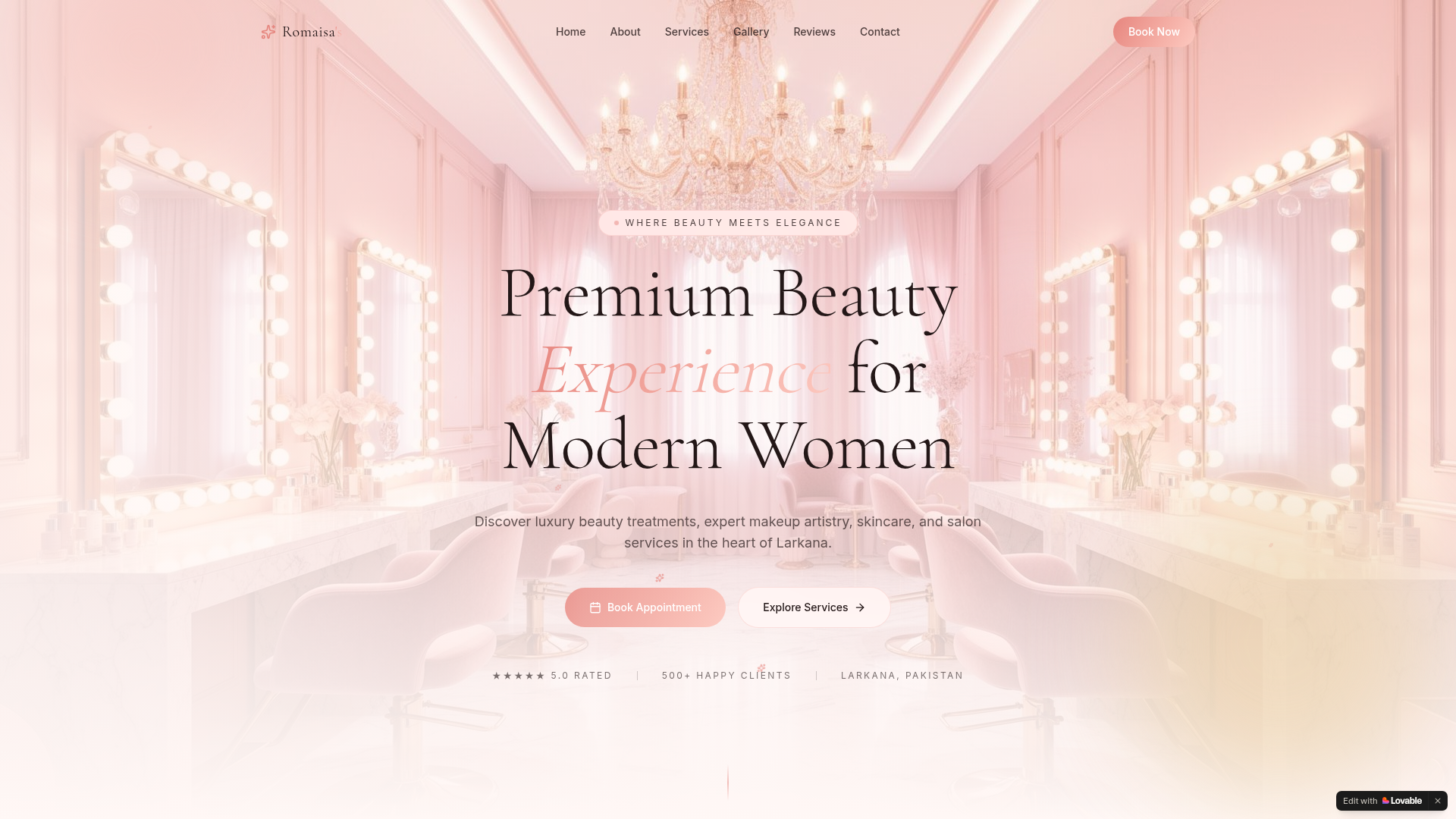 Romaisa's Beauty Salon